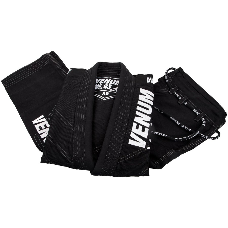 venum challenger 4.0 bjj gi - inclusief tas - zwart