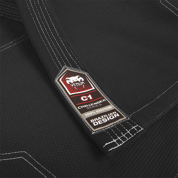 venum challenger 2.0 bjj gi voor kinderen - zwart