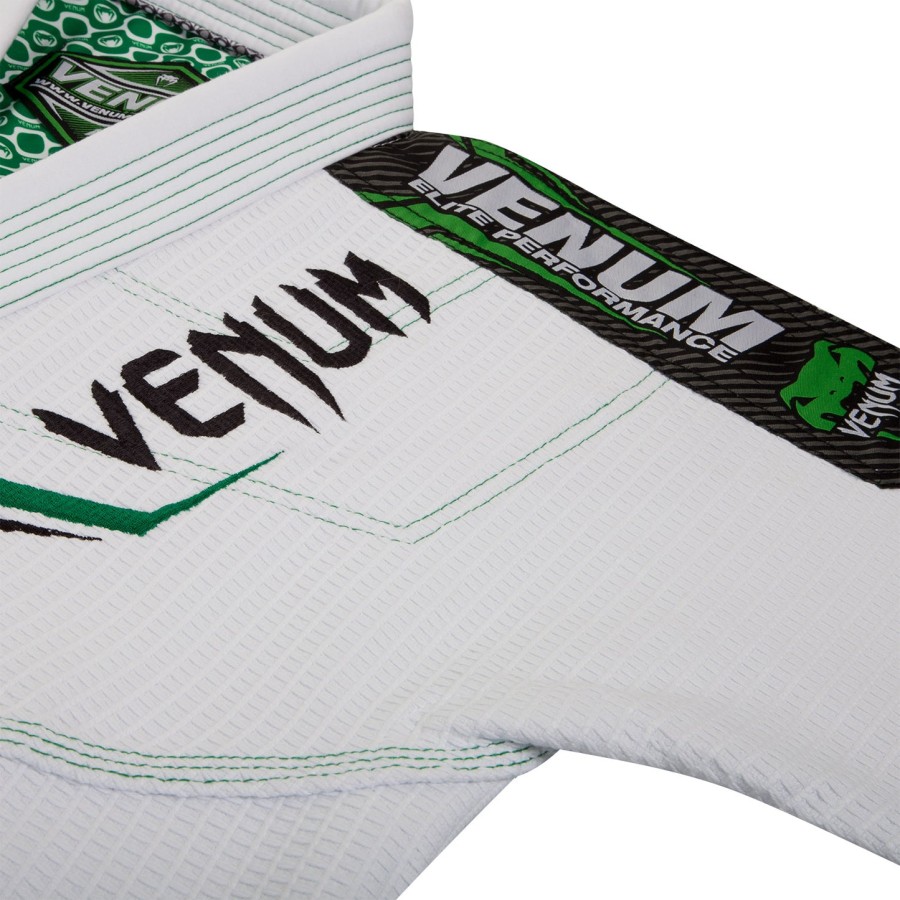 venum elite bjj gi - witgroen