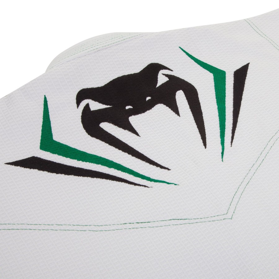 venum elite bjj gi - witgroen