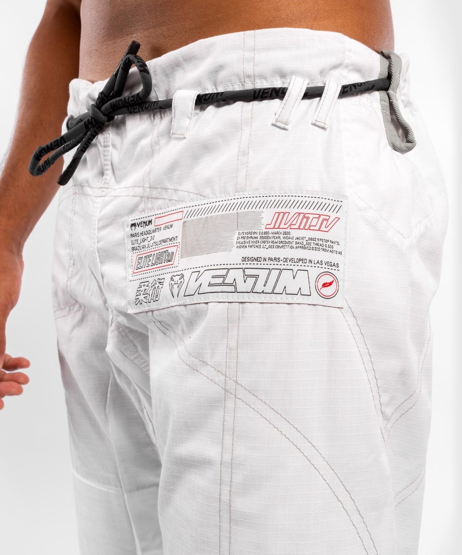 venum elite light 3.0 bjj gi - wit