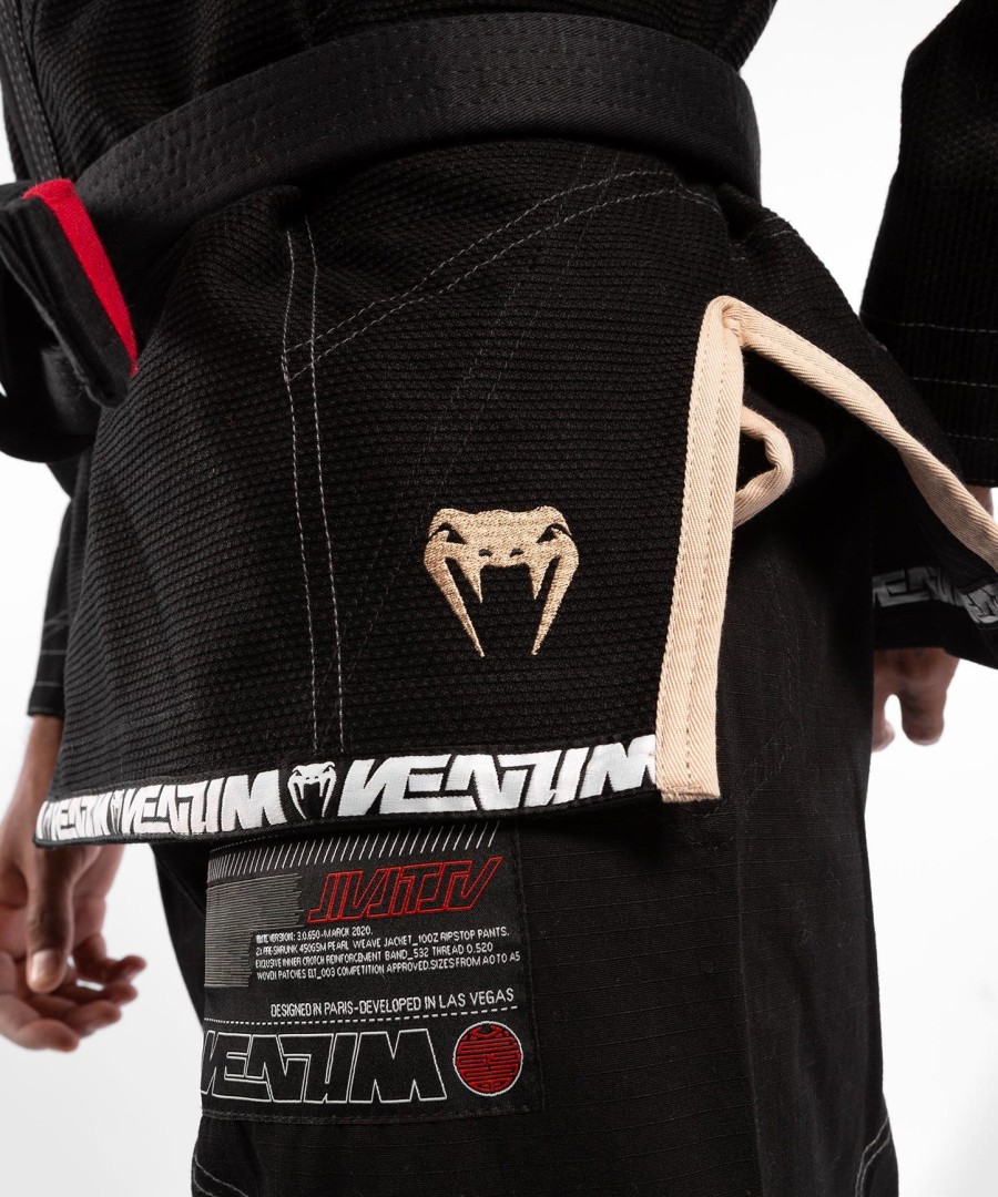 venum elite 3.0 bjj gi - zwart