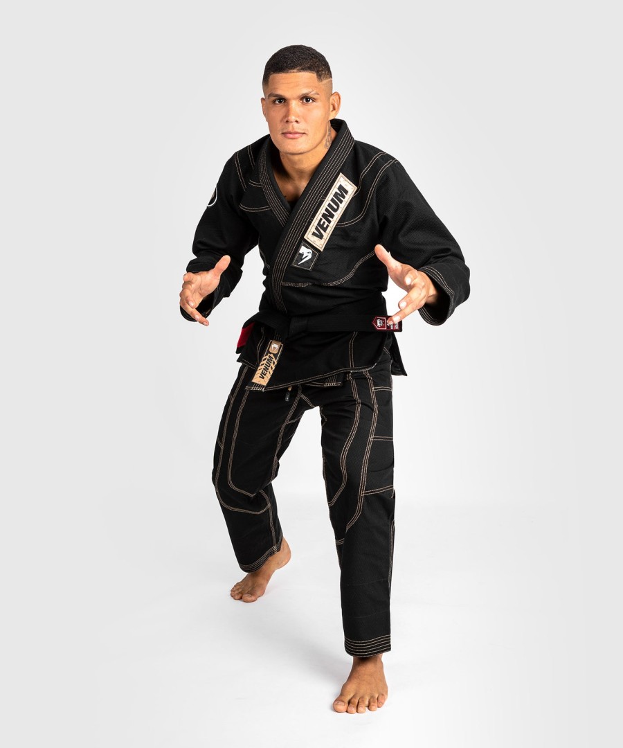 venum elite 4.0 braziliaanse jiu jitsu gi - zwart
