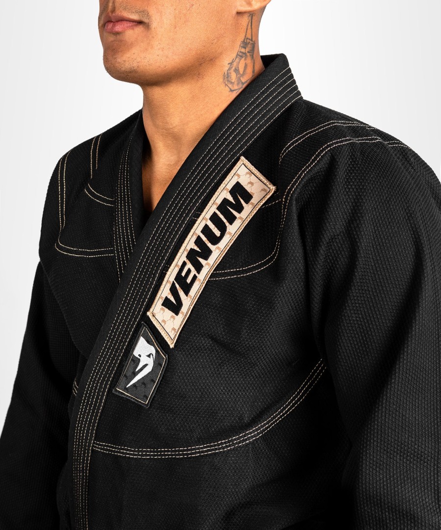venum elite 4.0 braziliaanse jiu jitsu gi - zwart