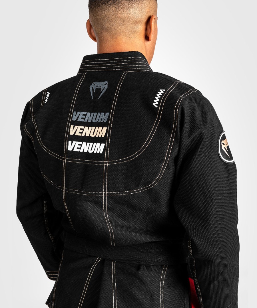 venum elite 4.0 braziliaanse jiu jitsu gi - zwart