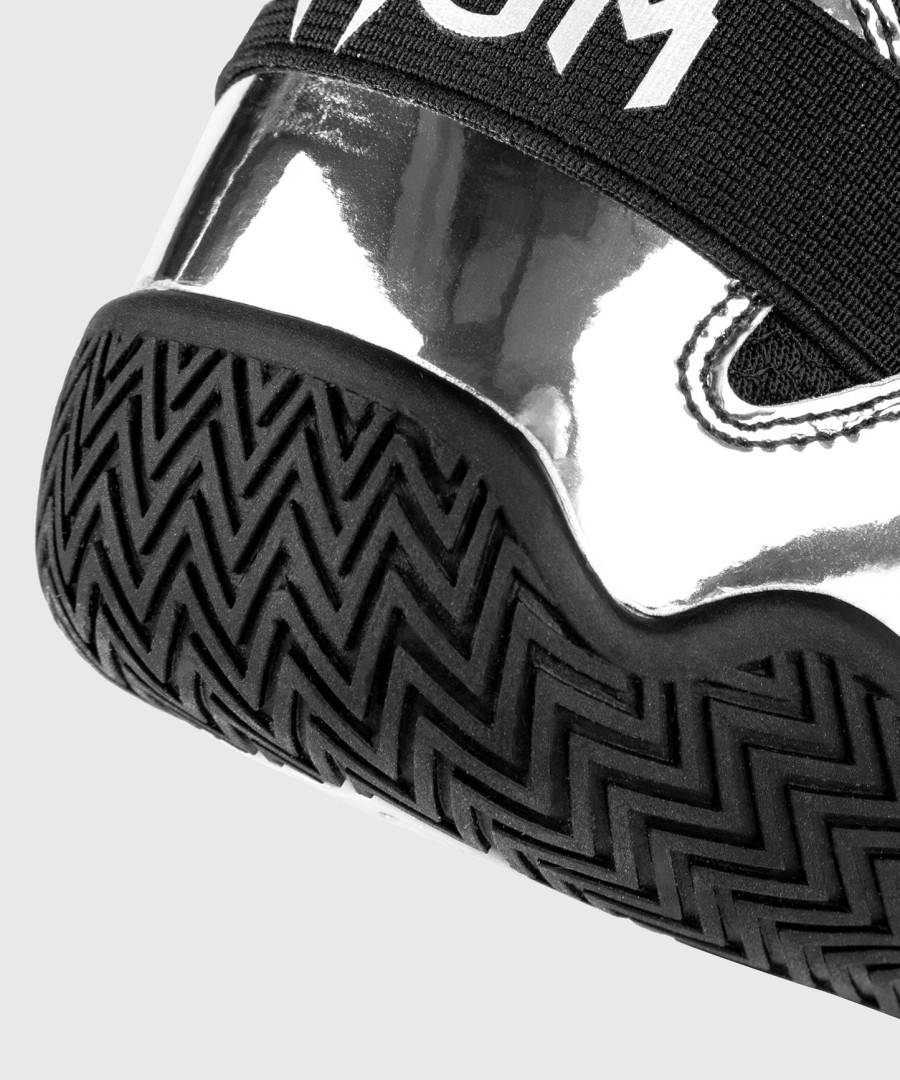 venum elite boksschoenen - zwartzilver
