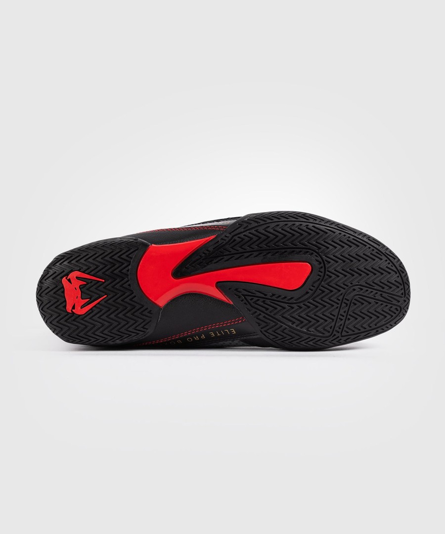 venum elite boksschoenen - stormgrijs goud