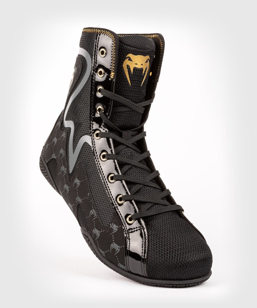 venum elite evo monogram boksschoenen – zwart