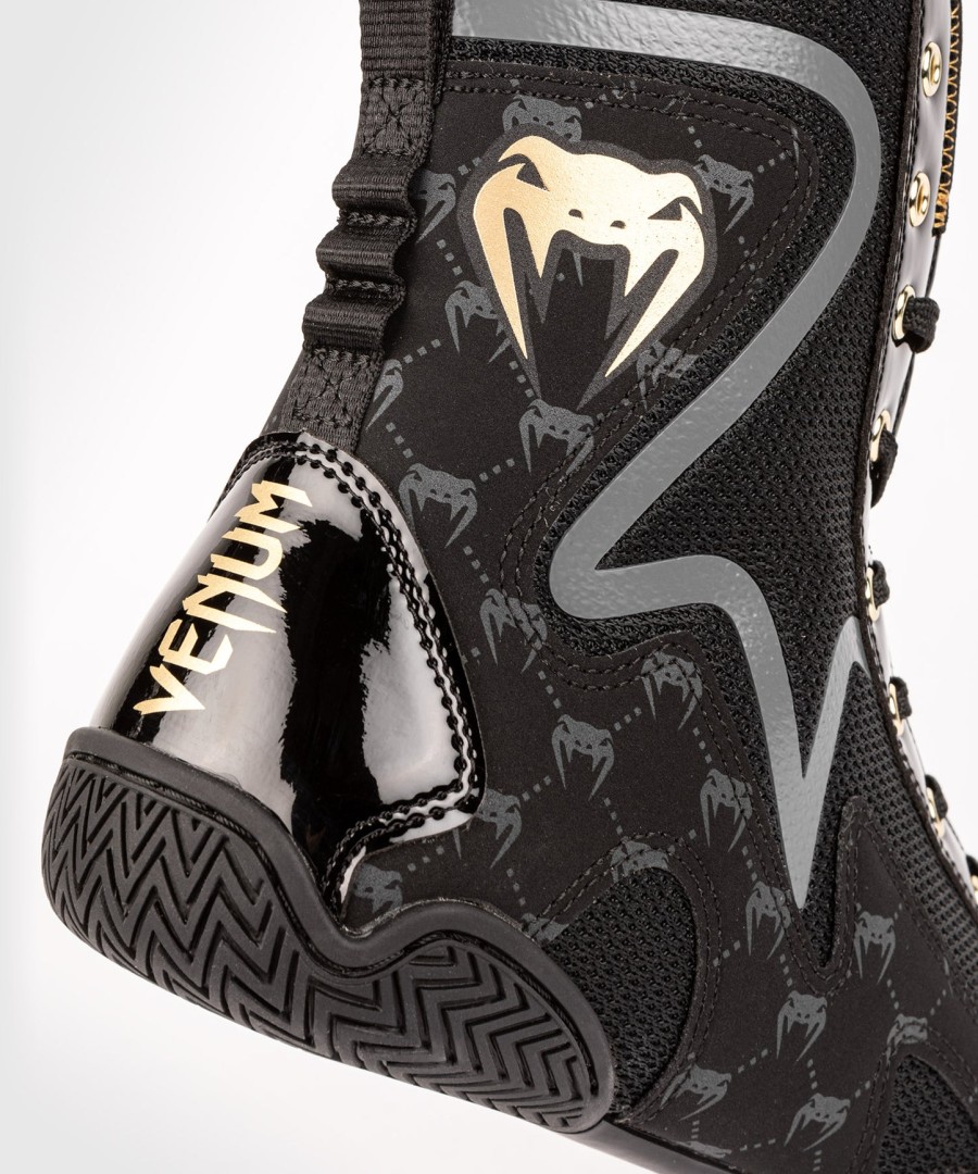 venum elite evo monogram boksschoenen – zwart