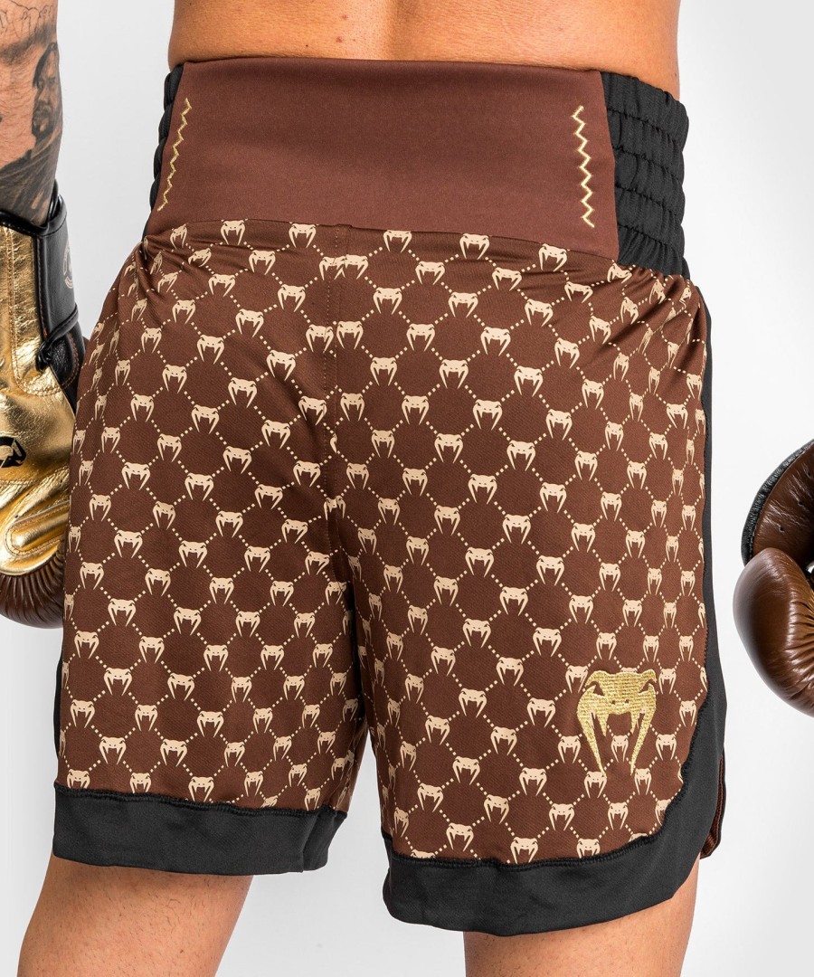 venum monogram boksbroekje - zwartbruin