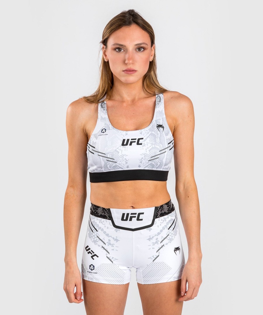 ufc adrenaline by venum authentic fight night sportbeha voor dames - wit