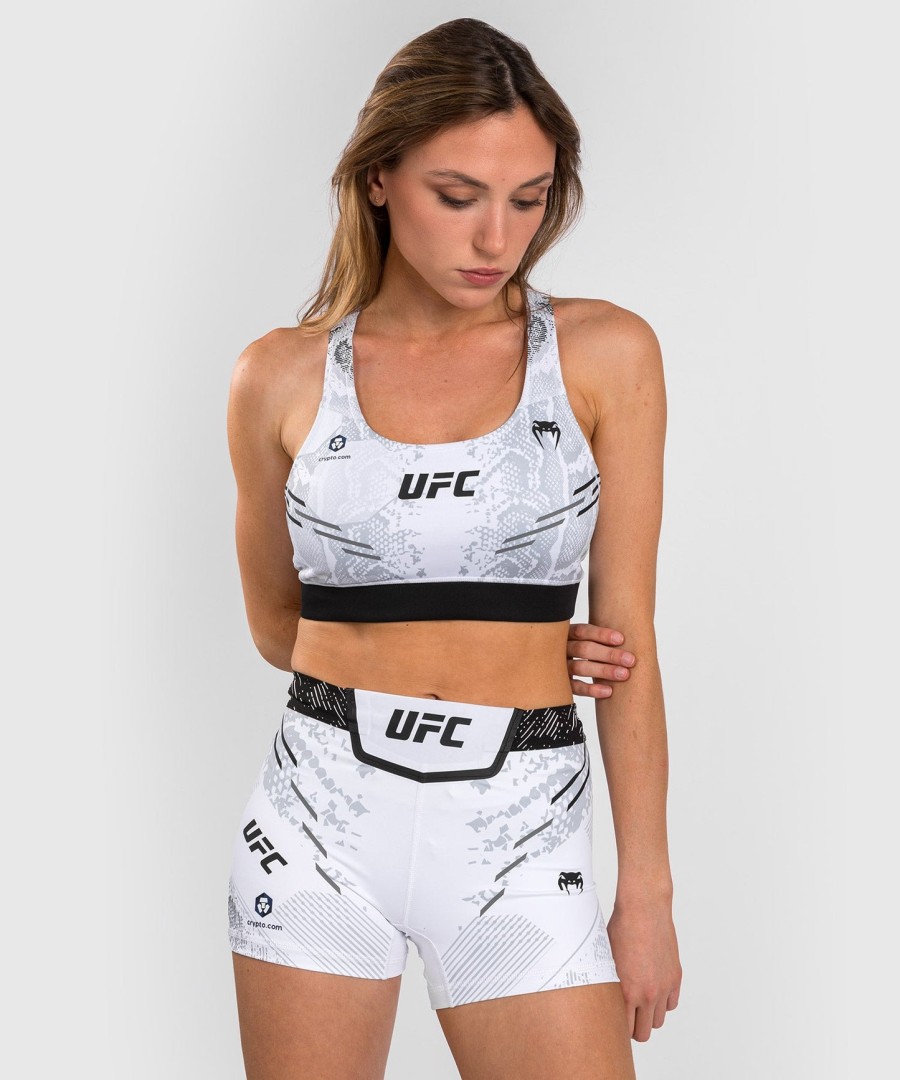 ufc adrenaline by venum authentic fight night sportbeha voor dames - wit