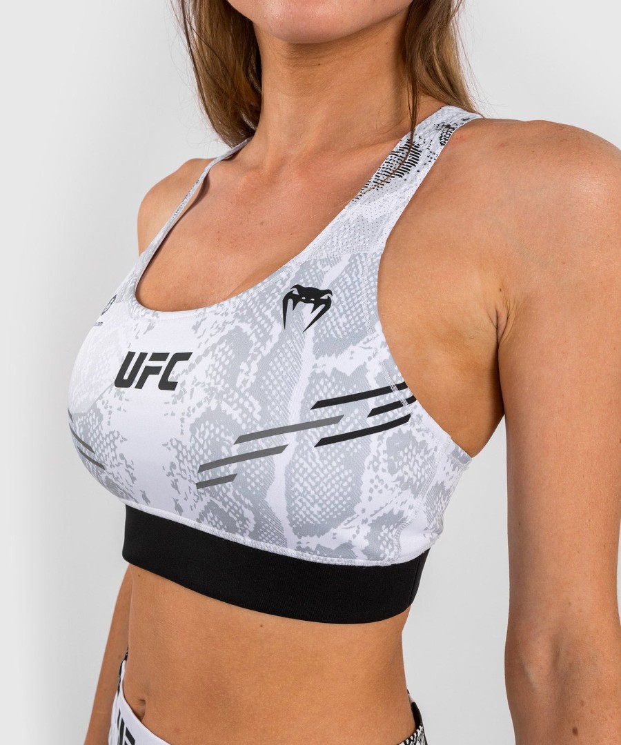 ufc adrenaline by venum authentic fight night sportbeha voor dames - wit