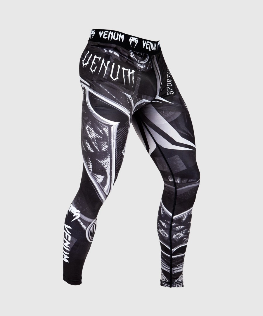 venum gladiator 3.0 compressietights - zwartwit