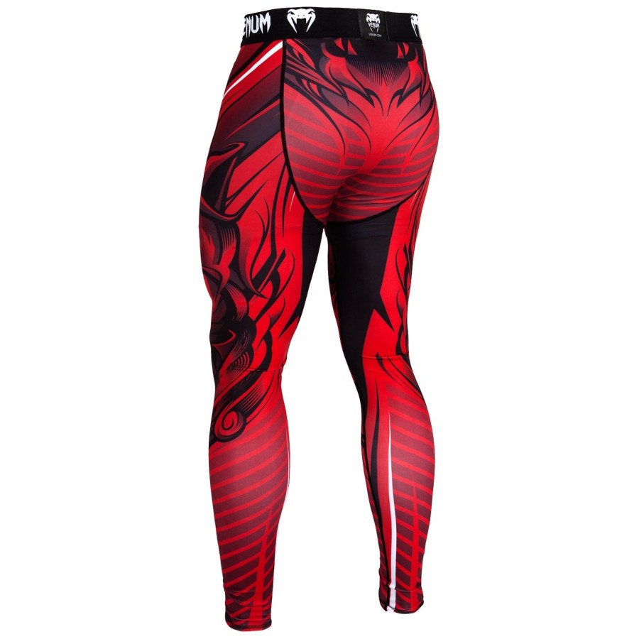 venum bloody roar compressietights - rood