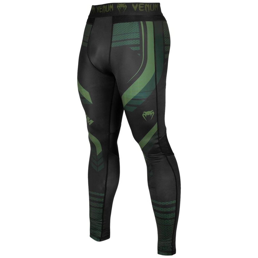 venum technical 2.0 compressietights - zwartkaki - exclusief