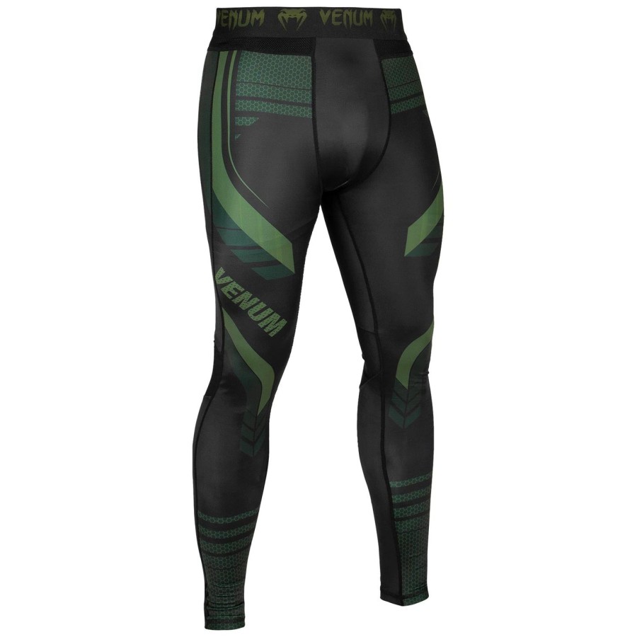 venum technical 2.0 compressietights - zwartkaki - exclusief