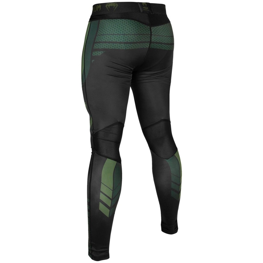 venum technical 2.0 compressietights - zwartkaki - exclusief