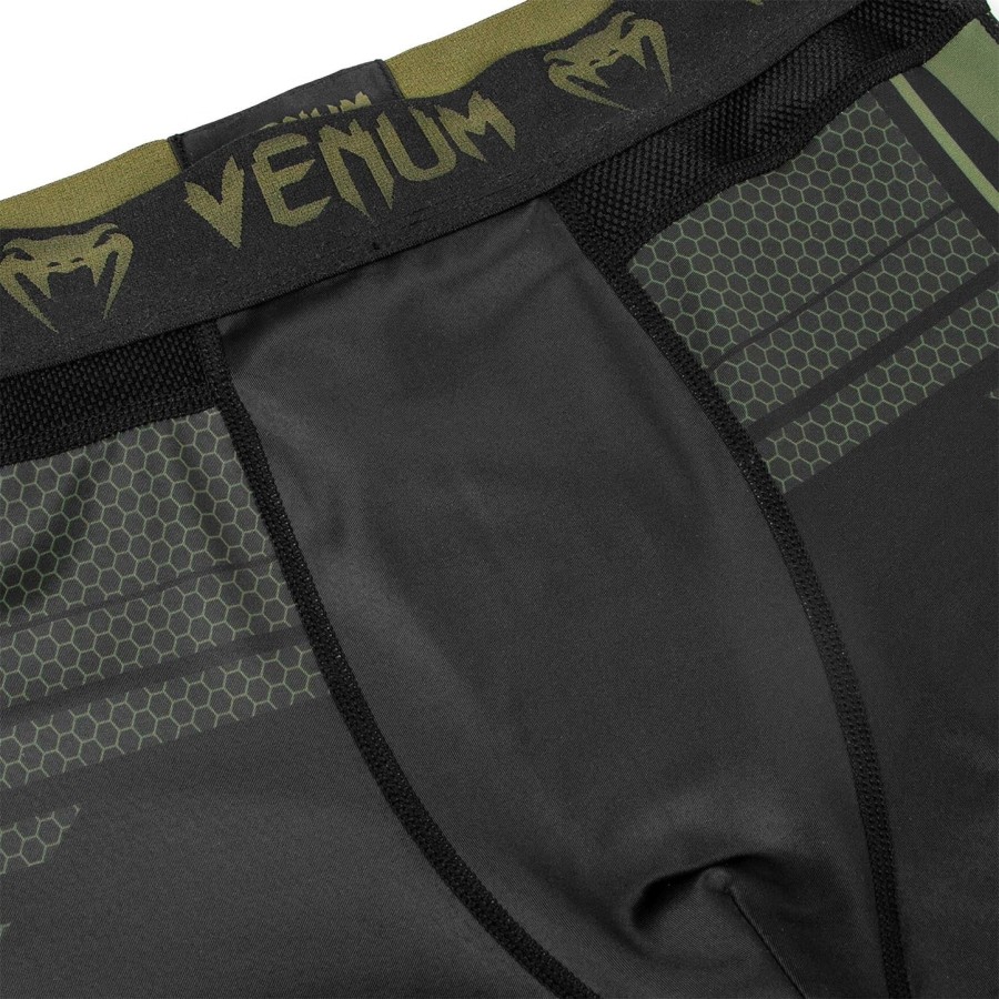 venum technical 2.0 compressietights - zwartkaki - exclusief