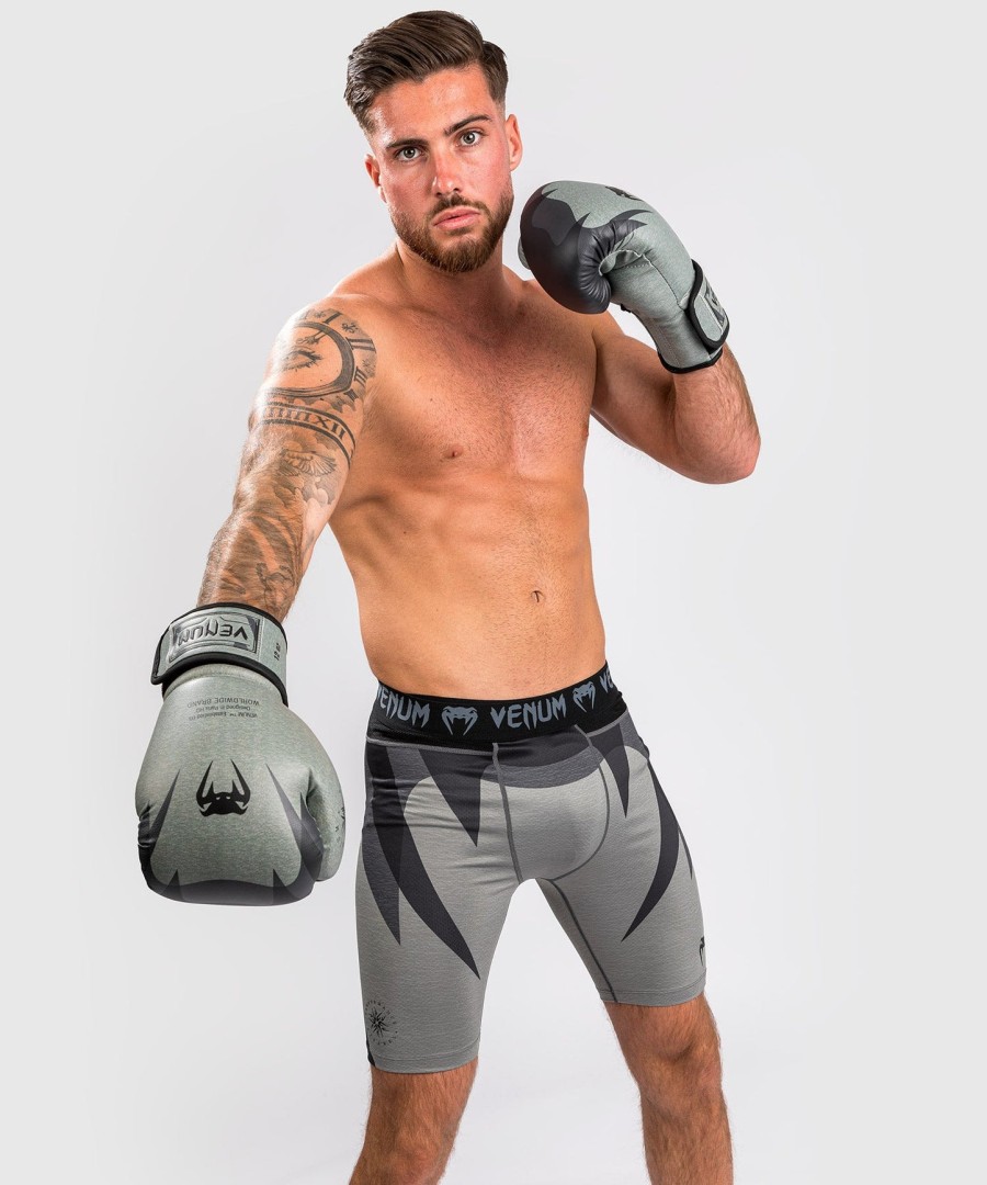 venum stone vale tudo shorts - mineraalgroen