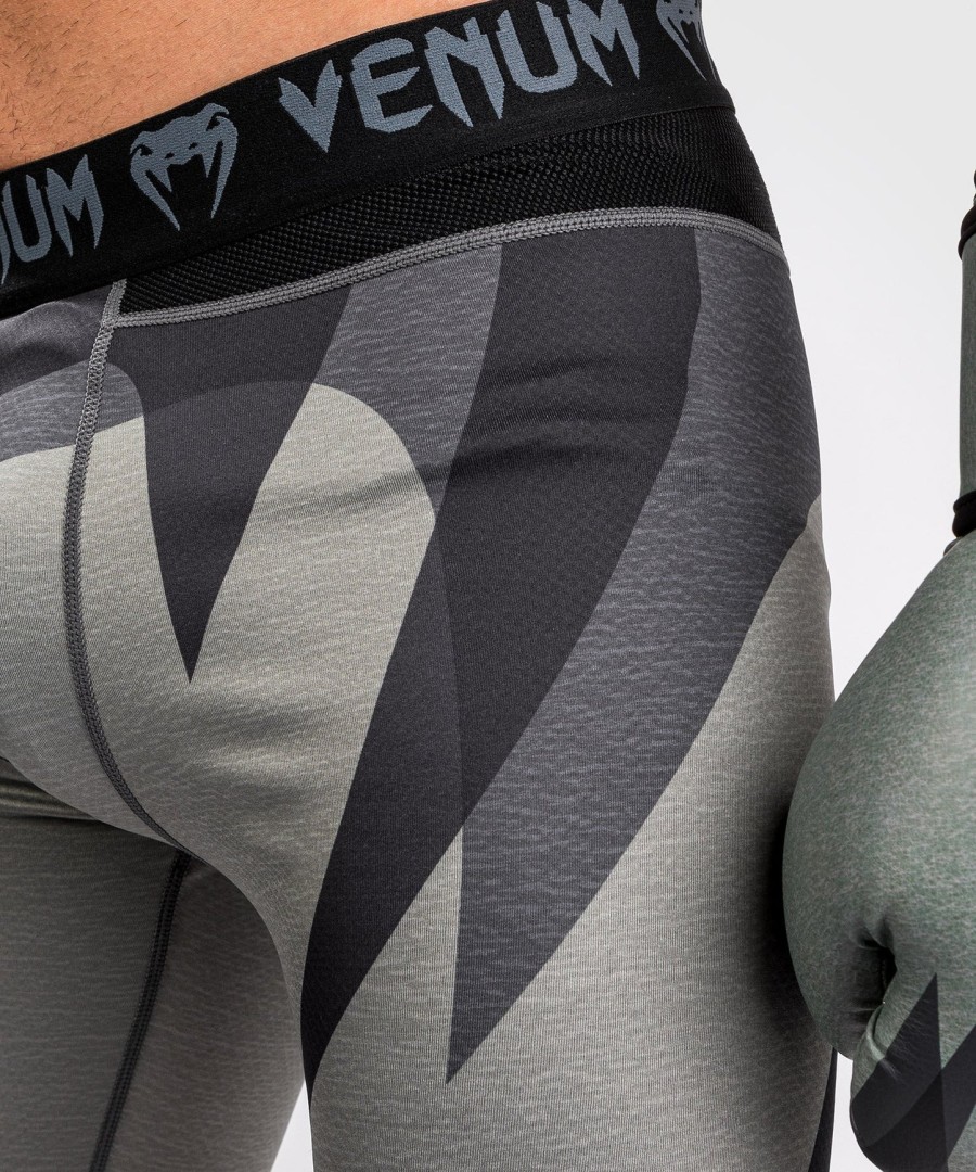 venum stone vale tudo shorts - mineraalgroen