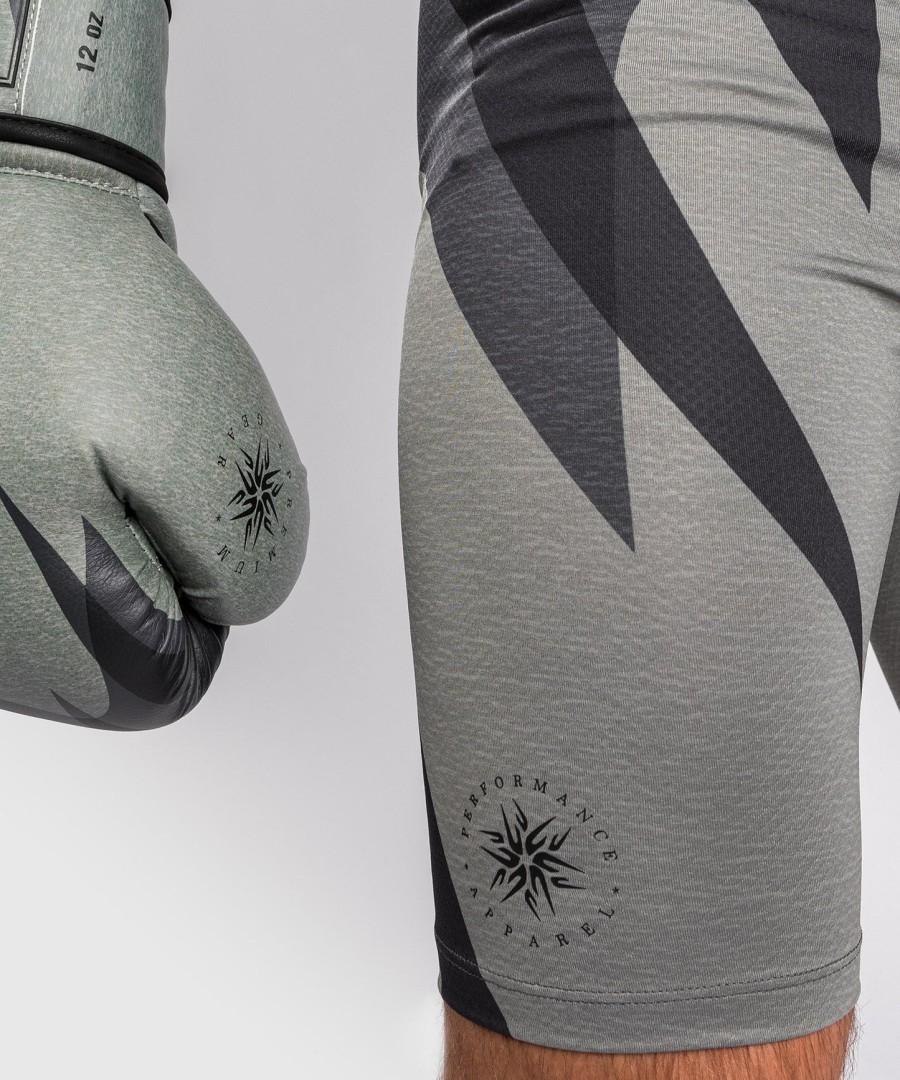 venum stone vale tudo shorts - mineraalgroen