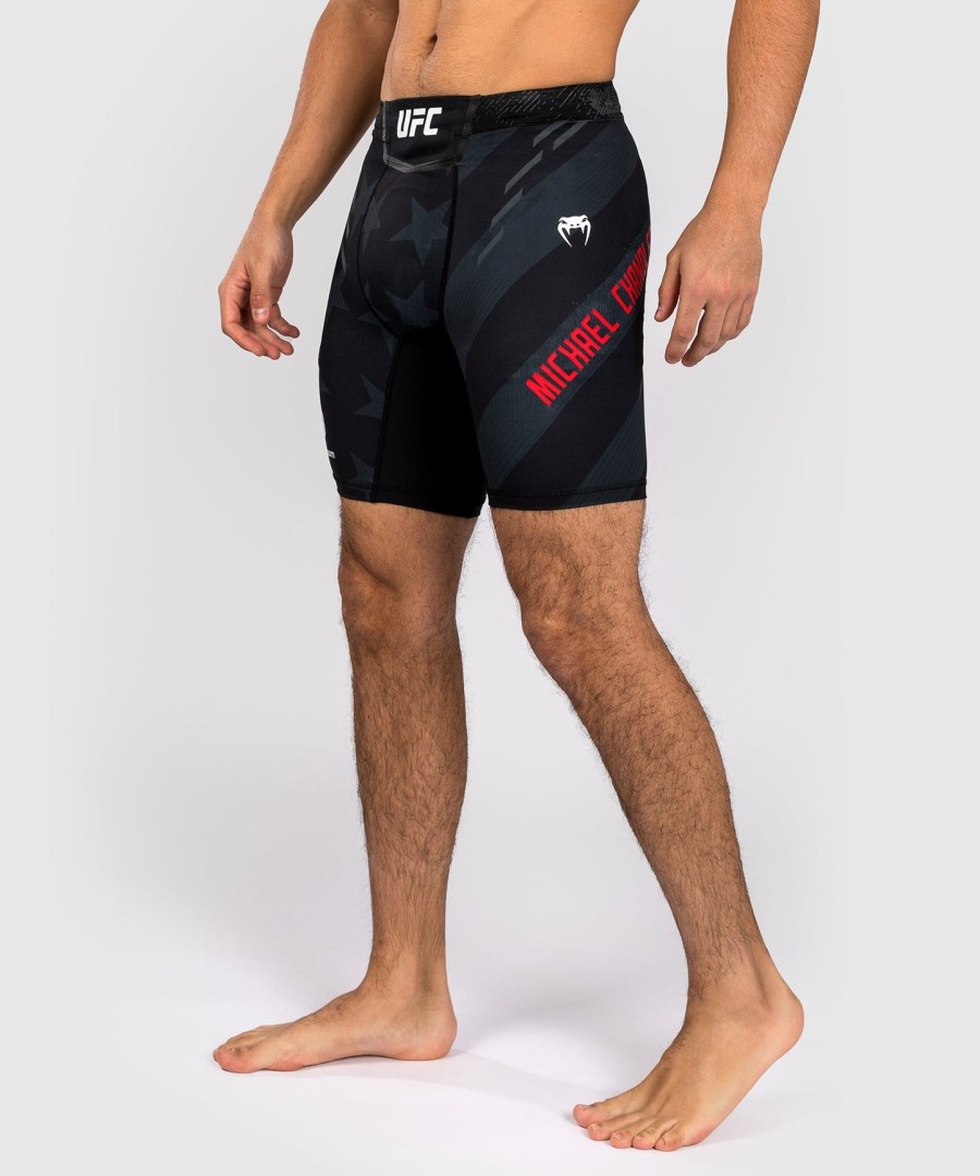 heren ufc ongeëvenaard door venum black michael chandler vale tudo short