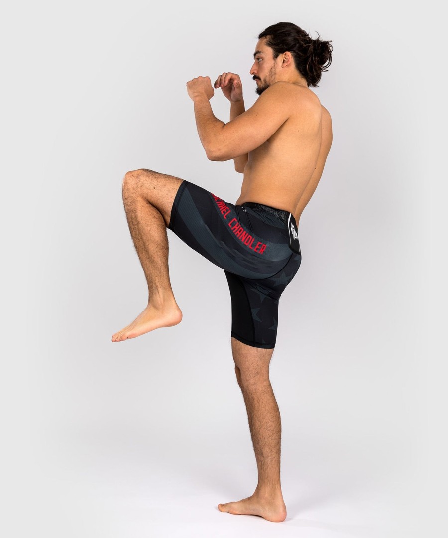 heren ufc ongeëvenaard door venum black michael chandler vale tudo short