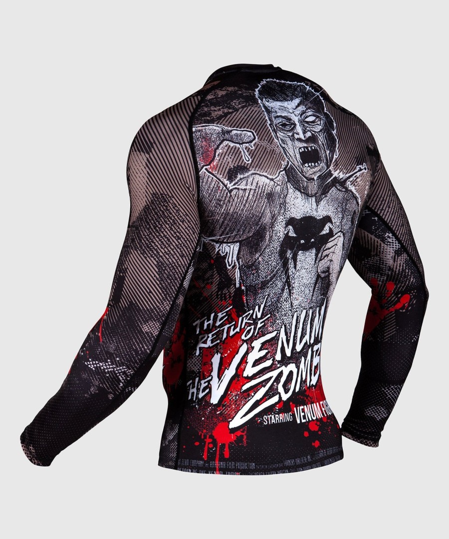 venum zombie return rashguard - lange mouwen - zwart
