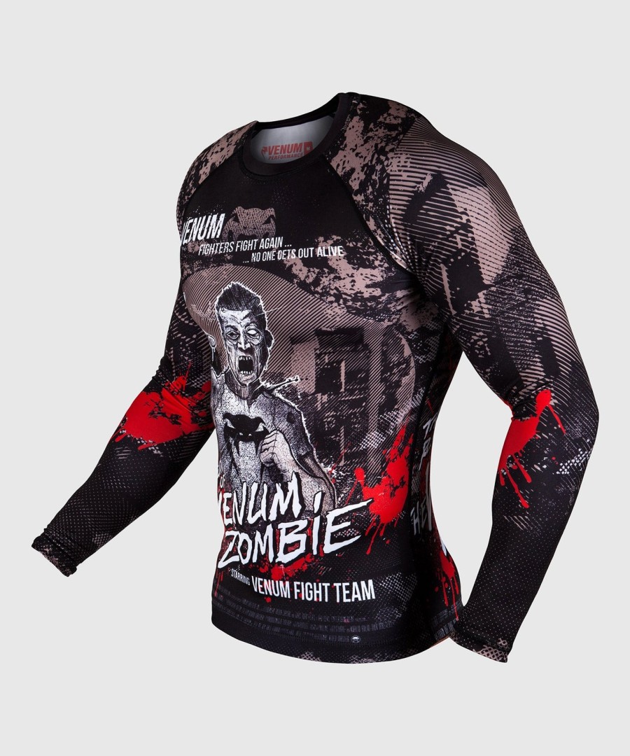 venum zombie return rashguard - lange mouwen - zwart