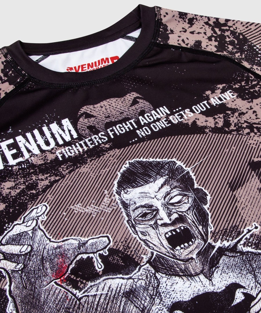 venum zombie return rashguard - lange mouwen - zwart