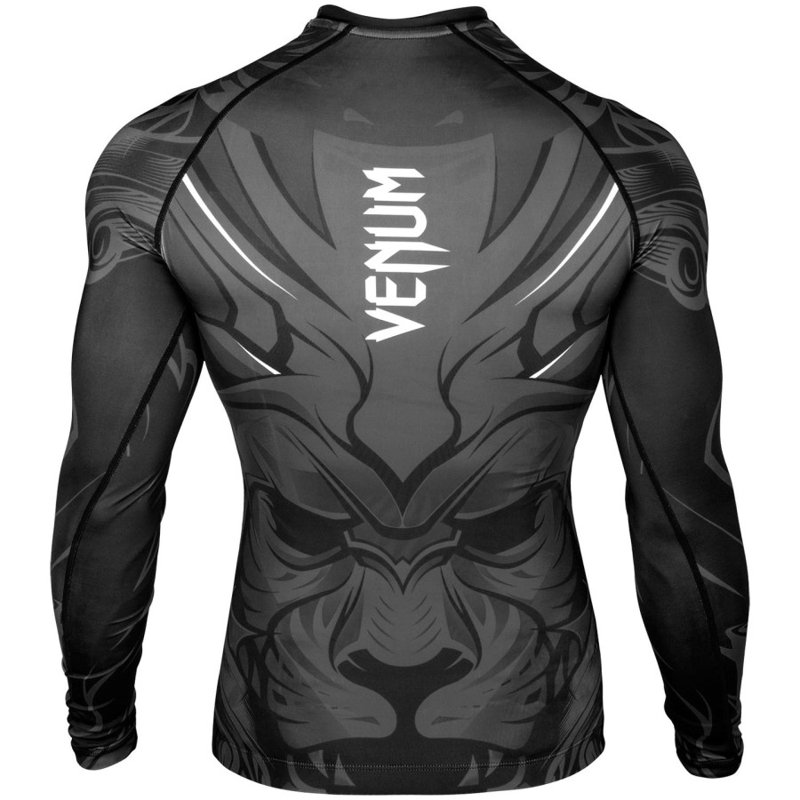 venum bloody roar rashguard - lange mouwen - grijs - exclusief