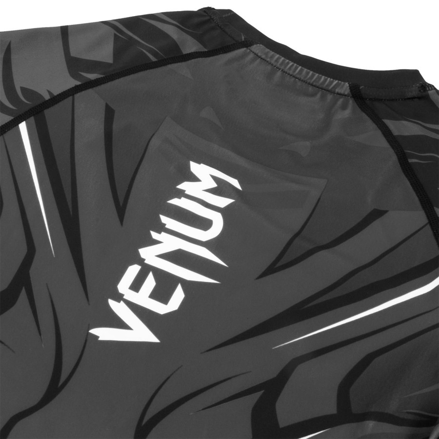 venum bloody roar rashguard - lange mouwen - grijs - exclusief