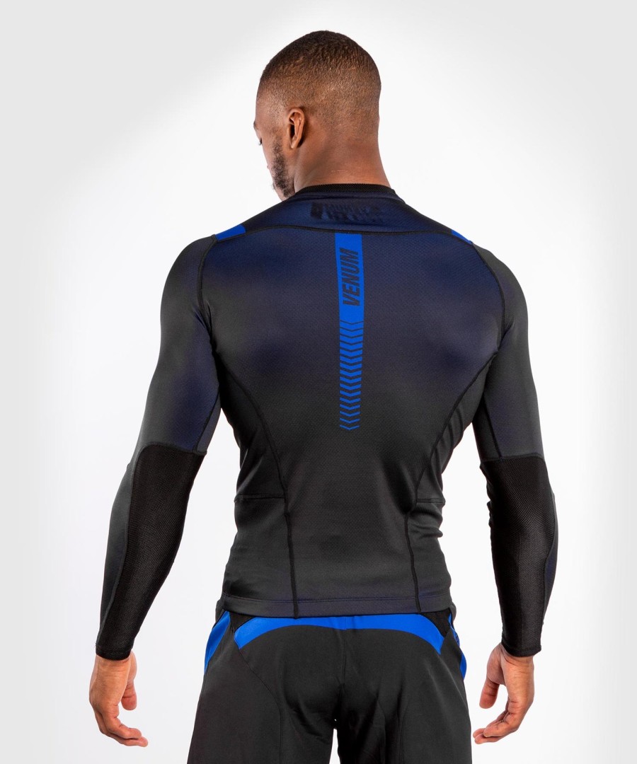 venum nogi 3.0 rashguard - lange mouwen - zwartblauw