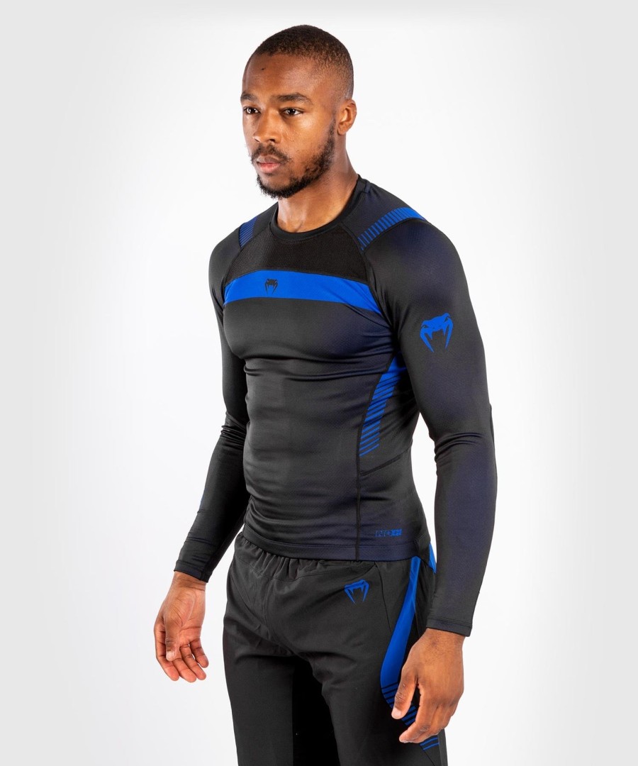venum nogi 3.0 rashguard - lange mouwen - zwartblauw