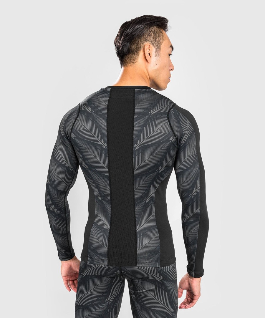 venum phantom rashguard met lange mouwen - zwartrood