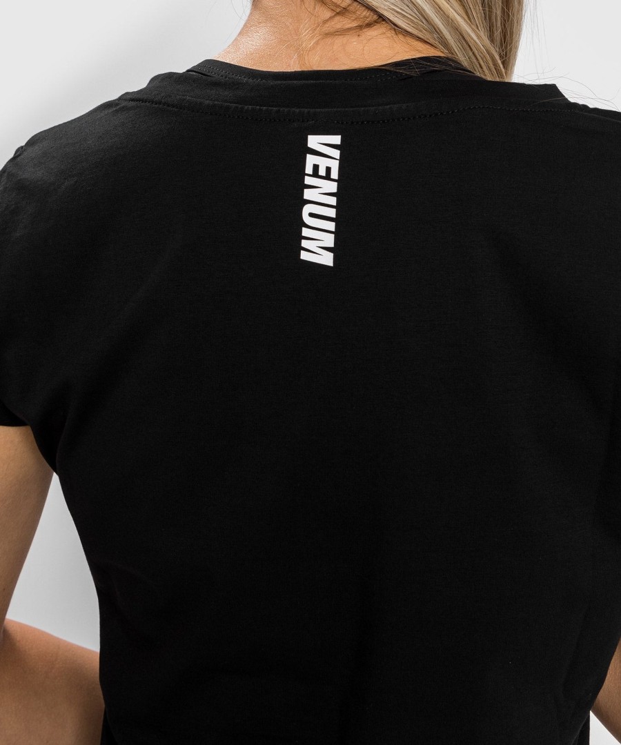 venum essential dames t-shirt - zwart
