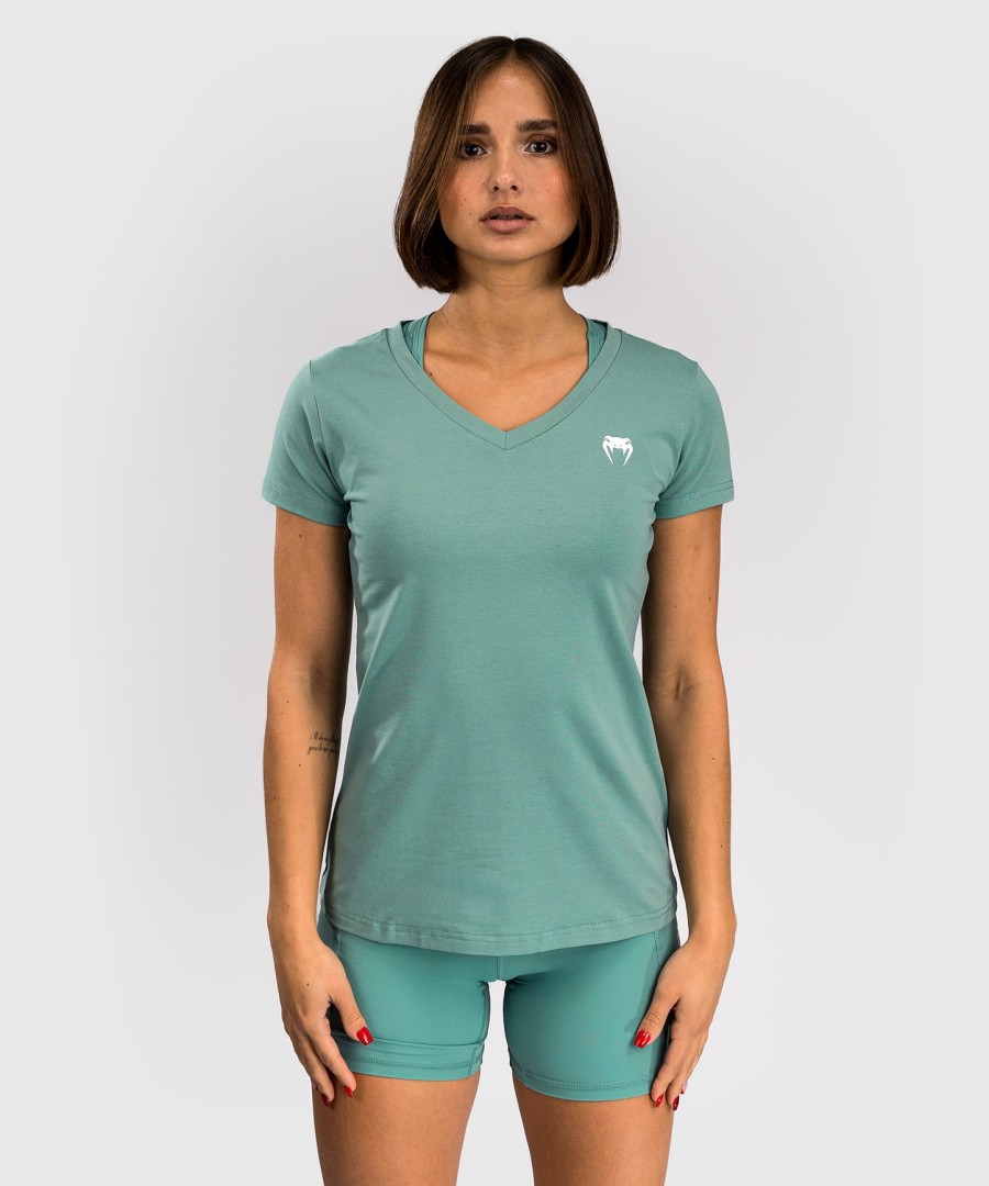 venum essential dames t-shirt - aquagroen