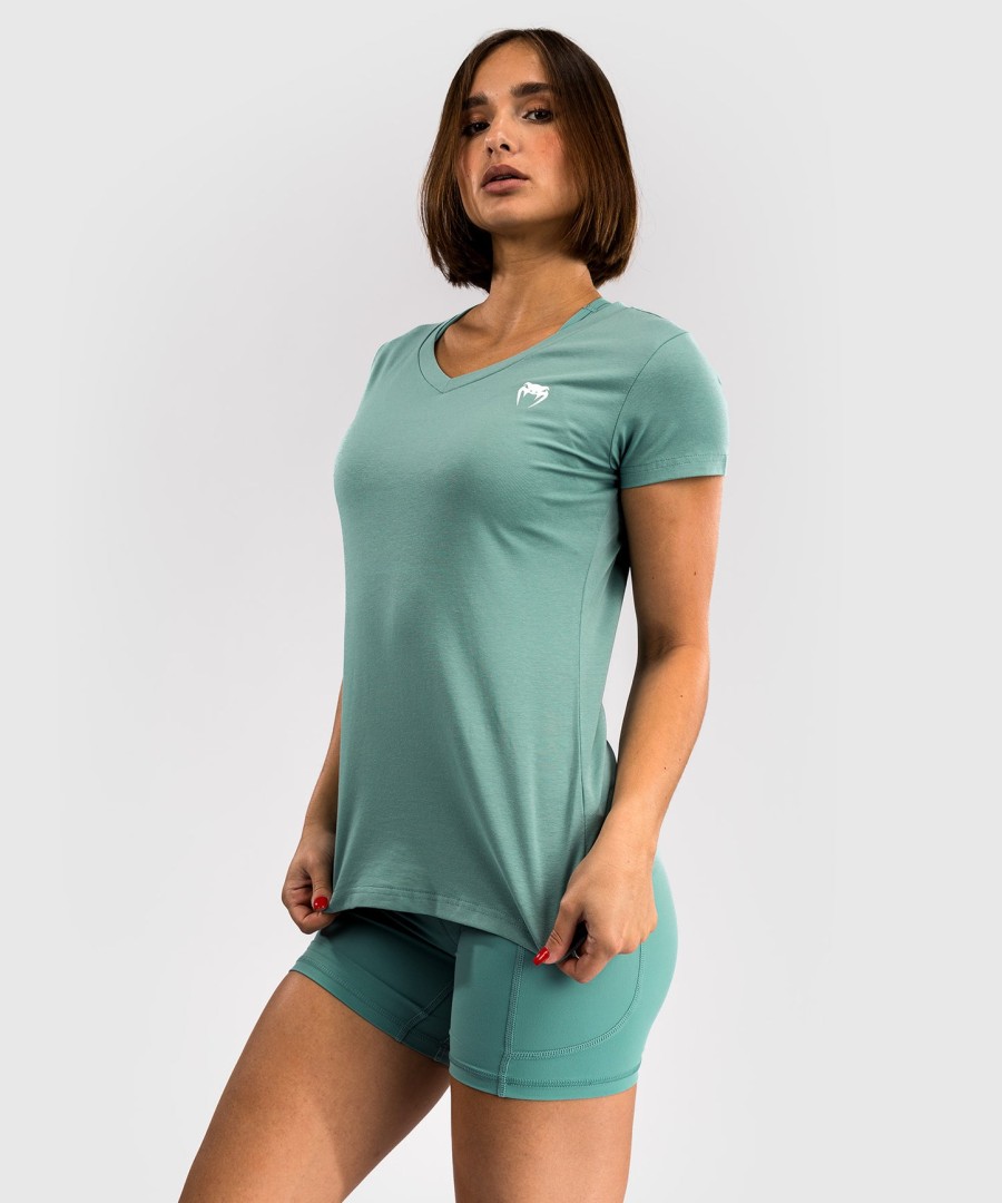 venum essential dames t-shirt - aquagroen