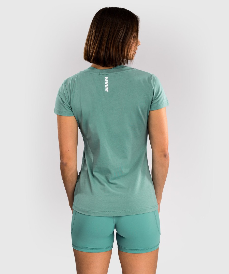 venum essential dames t-shirt - aquagroen