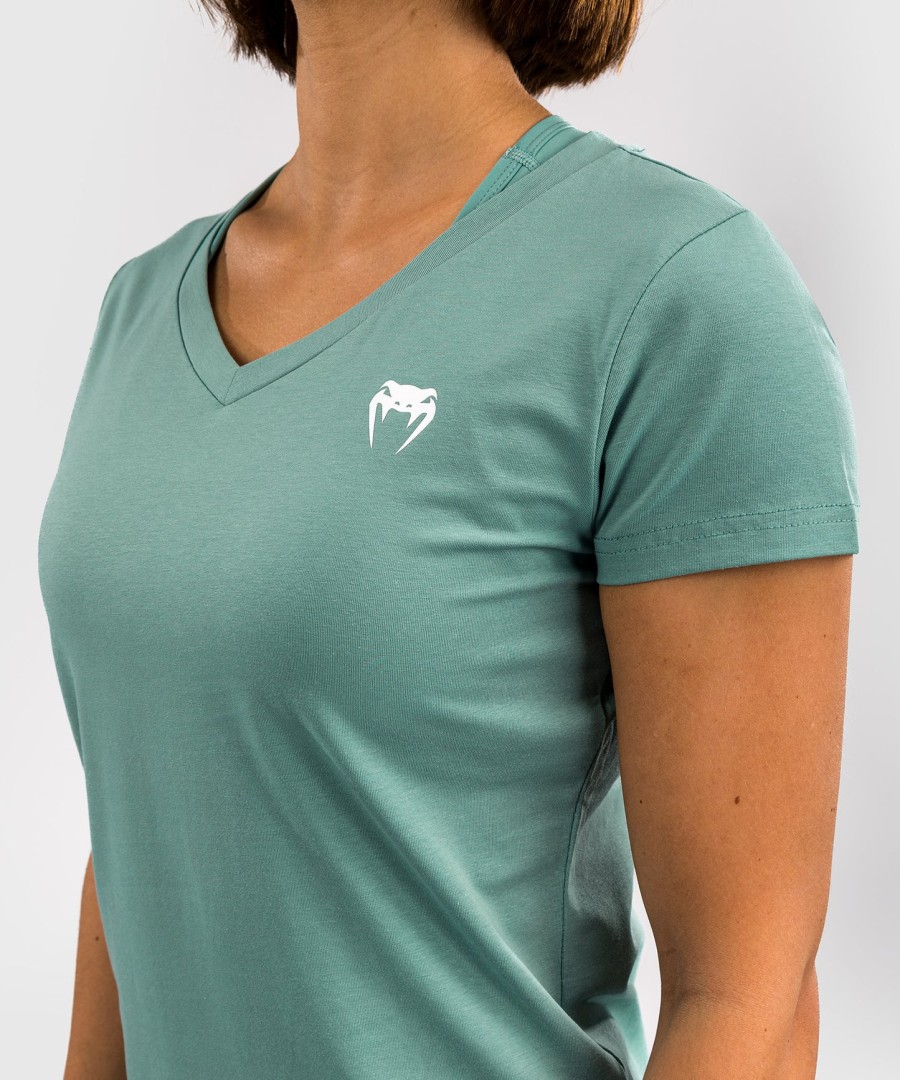 venum essential dames t-shirt - aquagroen