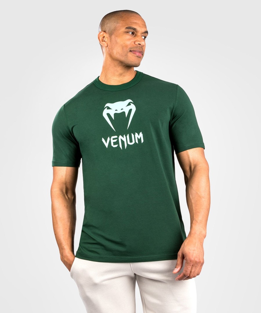venum classic t-shirt - donkergroenturquoise