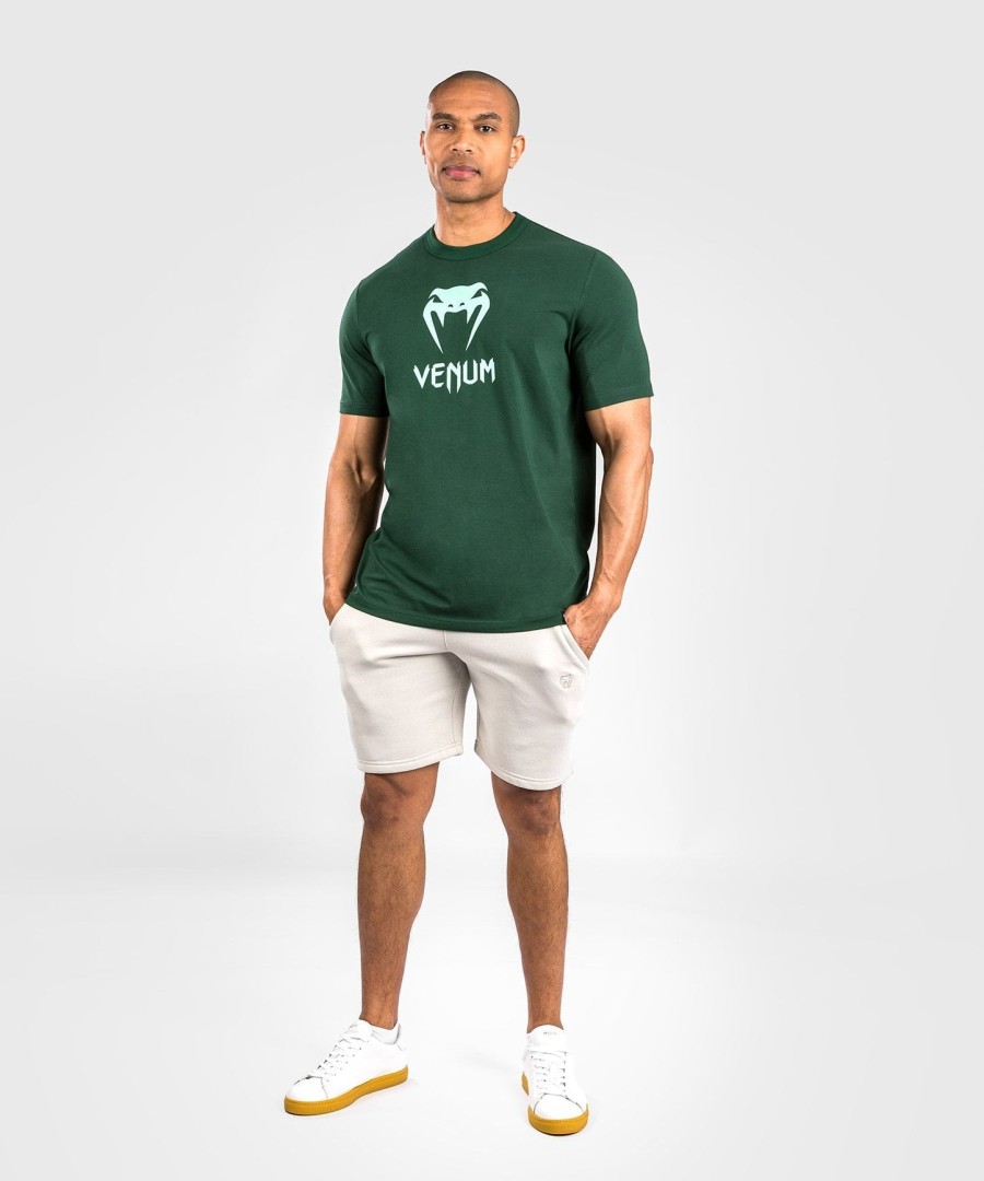 venum classic t-shirt - donkergroenturquoise