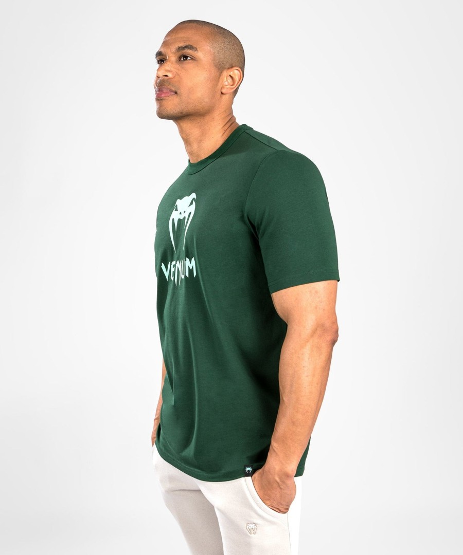 venum classic t-shirt - donkergroenturquoise