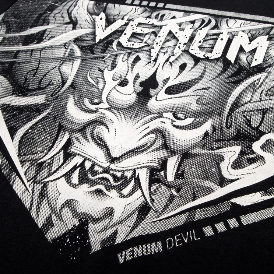 venum devil t-shirt - witzwart