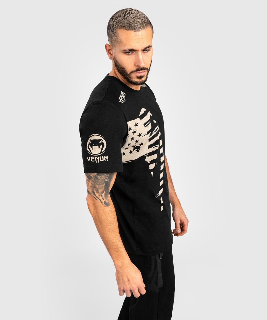 venum giant usa t-shirt - normale pasvorm - zwart