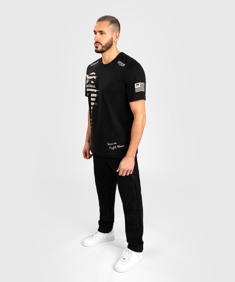 venum giant usa t-shirt - normale pasvorm - zwart