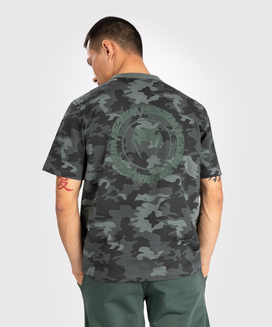 venum vortex xl heren t-shirt - khaki camo