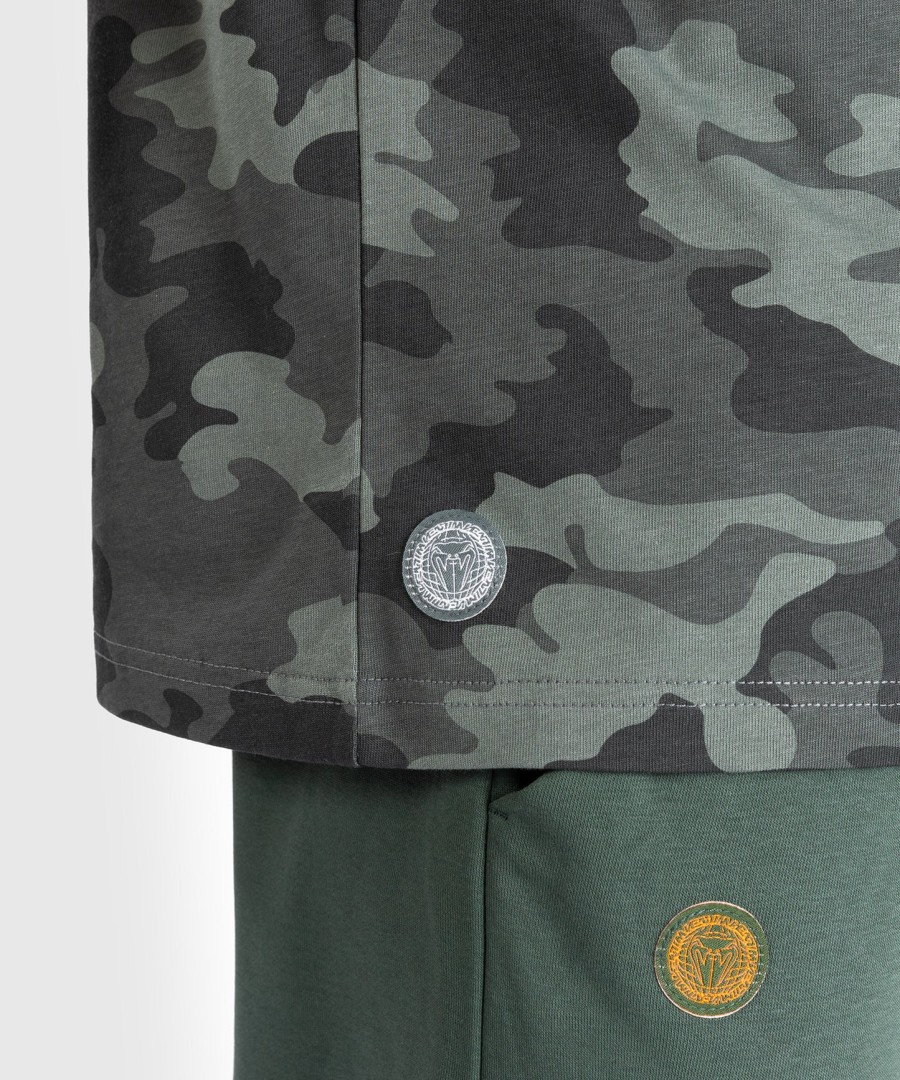 venum vortex xl heren t-shirt - khaki camo