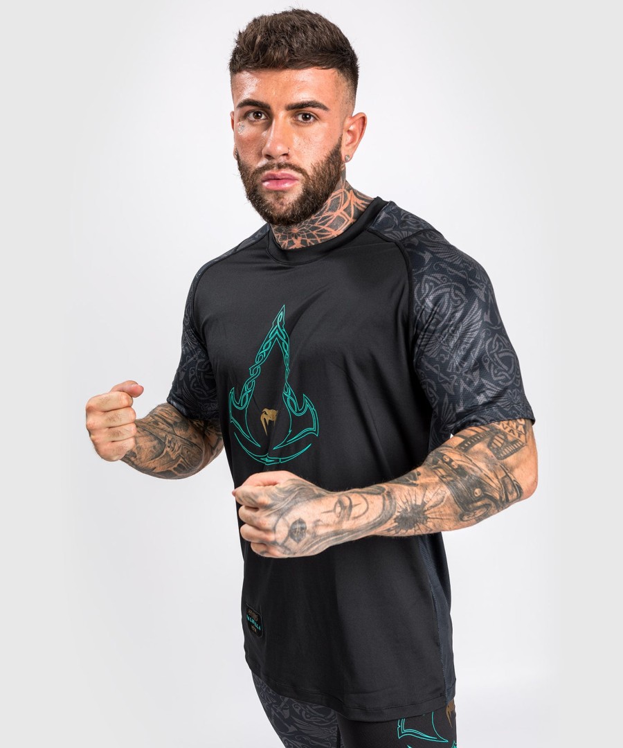 venum assassins creed reloaded dry tech t-shirt - zwart